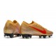 Nike Zapatos Mercurial Vapor XIII Elite FG Oro Rojo