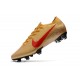 Nike Zapatos Mercurial Vapor XIII Elite FG Oro Rojo