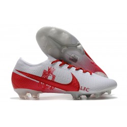 Nike Zapatos Mercurial Vapor XIII Elite FG LFC Blanco Rojo