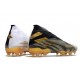 adidas Nemeziz 19+ FG Zapatillas - Blanco Dorado Metalizado Negro