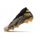 adidas Nemeziz 19+ FG Zapatillas - Blanco Dorado Metalizado Negro