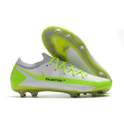Nike 2021 Phantom Generative Textur GT Elite FG - Bianco Verde