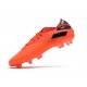Botas adidas Nemeziz Messi 19.1 FG Signal Coral Negro Rojo Gloria