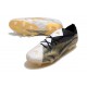 Botas adidas Nemeziz Messi 19.1 FG Blanco Dorado Metalizado Negro