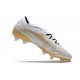 Botas adidas Nemeziz Messi 19.1 FG Blanco Dorado Metalizado Negro