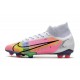 Botas de Fútbol Nike Mercurial Superfly 8 Elite FG Blanco Multicolored