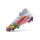 Botas de Fútbol Nike Mercurial Superfly 8 Elite FG Blanco Multicolored