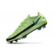 Nike 2021 Phantom Generative Textur GT Elite FG - Verde Azul
