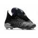 Bota de fútbol adidas Predator Freak + FG Negro Gris Blanco