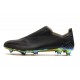 Bota de Fútbol adidas X Ghosted + FG Negro Cyan Gris