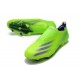 Bota de Fútbol adidas X Ghosted + FG Verde Tinta Energía