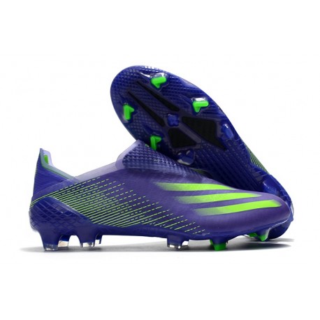Bota de Fútbol adidas X Ghosted + FG Tinta Energía Verde