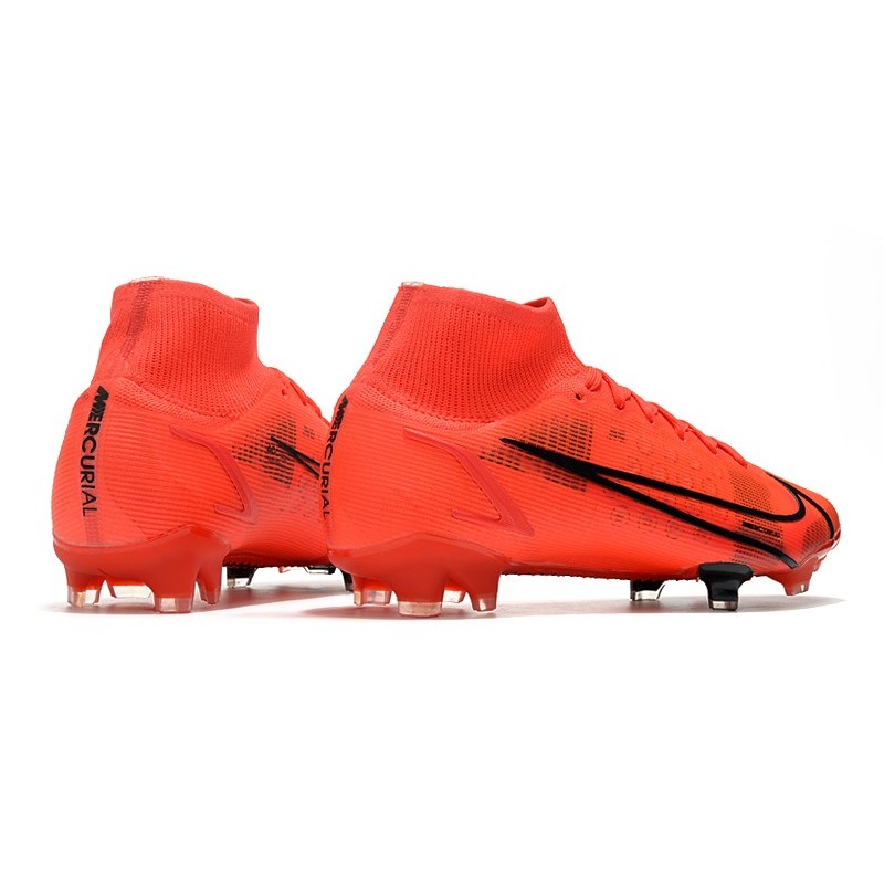 Botas de Fútbol Nike Mercurial Superfly 8 Elite FG Rojo Negro
