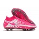 Nike Phantom Generative texture Elite Df Fg Rosa Blanco