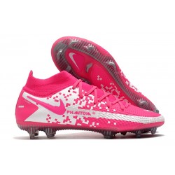 Nike Phantom Generative texture Elite Df Fg Rosa Blanco
