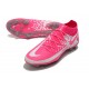 Nike Phantom Generative texture Elite Df Fg Rosa Blanco