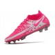 Nike Phantom Generative texture Elite Df Fg Rosa Blanco