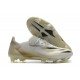 adidas X Ghosted.1 FG Blanco Negro Dorado Metalizado Jaspeado