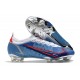 Zapatos Nike Mercurial Vapor 14 Elite FG Azul Rojo Plata