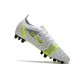 Nike Mercurial Vapor XIV Elite AG Pro Blanco Negro Metálico Plateado