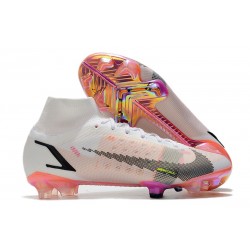 Botas de Fútbol Nike Mercurial Superfly 8 Elite FG Rojo Negro