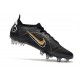 Nike Mercurial Vapor XIV Elite SG AC Negro Dorado Metalizado Plateado Metalizado