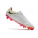 Botas de fútbol Nike Tiempo Legend 9 Elite FG Blanco Negro Carmesí Rosa