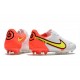 Botas de fútbol Nike Tiempo Legend 9 Elite FG Blanco Volt Carmesí