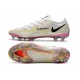 Botas de fútbol Nike Phantom GT2 Elite FG Blanco Negro Carmesí Rosa