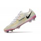 Botas de fútbol Nike Phantom GT2 Elite FG Blanco Negro Carmesí Rosa