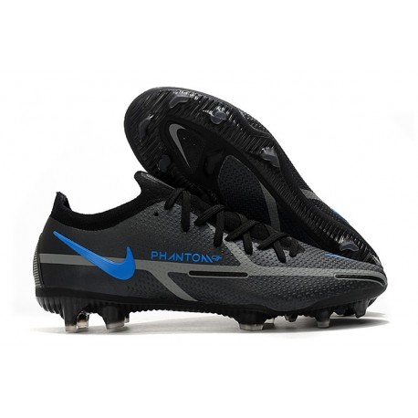 Botas de fútbol Nike PBotas de fútbol Nike Phantom GT2 Elite FG Negro Gris Hierrohantom GT2 Elite FG
