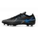 Botas de fútbol Nike PBotas de fútbol Nike Phantom GT2 Elite FG Negro Gris Hierrohantom GT2 Elite FG