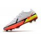 Botas de fútbol Nike Phantom GT2 Elite FG Motivation Pack - Blanco Carmesí Volt