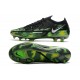Botas Nike Phantom GT2 Elite FG Noir Platine Métallique Vert Strike