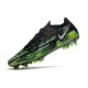 Botas Nike Phantom GT2 Elite FG Noir Platine Métallique Vert Strike