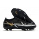 Botas de fútbol Nike Phantom GT2 Elite FG Negro Gris Metálico Dorado Metalizado