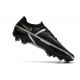 Botas de fútbol Nike Phantom GT2 Elite FG Negro Gris Metálico Dorado Metalizado