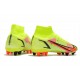 Nike Mercurial Superfly 8 Elite AG Volt Carmesí Negro