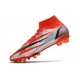 Nike Mercurial Superfly 8 Elite AG Chile Rojo Negro Blanco Naranja