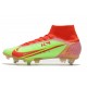 Nike Mercurial Superfly VIII Elite SG Bota Verde Rojo