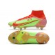 Nike Mercurial Superfly VIII Elite SG Bota Verde Rojo