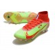 Nike Mercurial Superfly VIII Elite SG Bota Verde Rojo