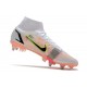 Nike Mercurial Superfly VIII Elite SG Bota Blanco Negro Carmesí