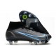 Nike Mercurial Superfly VIII Elite SG Bota Negro Gris Hierro