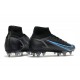 Nike Mercurial Superfly VIII Elite SG Bota Negro Gris Hierro