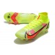 Nike Mercurial Superfly VIII Elite SG Bota Volt Carmesí Negro