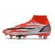Nike Mercurial Superfly VIII Elite SG Chile Rojo Negro Blanco Naranja