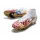 Nike Mercurial Superfly 8 Elite SG-Pro Blanco Rojo Oro