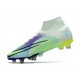 Nike Mercurial Superfly 8 Elite SG-Pro Dream Speed Barely Verde Volt Morado Eléctrico
