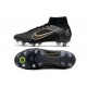 Nike Mercurial Superfly 8 Elite SG-Pro Negro Dorado Metalizado Plateado